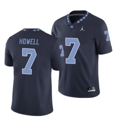 North Carolina Tar Heels Sam Howell Navy College Football Men'S Jersey North Carolina Tar Heels Sam Howell Navy College Football Men'S Jersey
