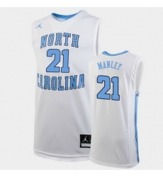 North Carolina Tar Heels Sterling Manley White Replica Men'S Jersey North Carolina Tar Heels Sterling Manley White Replica Men'S Jersey