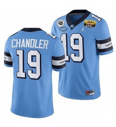 North Carolina Tar Heels Ty Chandler Blue 2021 Duke'S Mayo Bowl Cfp Jersey North Carolina Tar Heels Ty Chandler Blue 2021 Duke'S Mayo Bowl Cfp Jersey