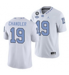 North Carolina Tar Heels Ty Chandler White Game Football Replica Jersey North Carolina Tar Heels Ty Chandler White Game Football Replica Jersey