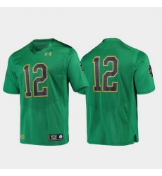 Men Notre Dame Fighting Irish 12 Green Replica Football Jersey Men Notre Dame Fighting Irish 12 Green Replica Football Jersey