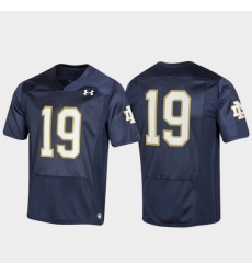 Men Notre Dame Fighting Irish 19 Navy Replica Jersey Men Notre Dame Fighting Irish 19 Navy Replica Jersey