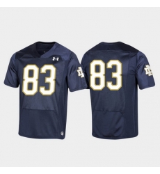 Men Notre Dame Fighting Irish 83 Navy Premier Football Jersey Men Notre Dame Fighting Irish 83 Navy Premier Football Jersey