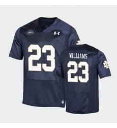 Men Notre Dame Fighting Irish Kyren Williams Replica Navy College Football Playoff Jersey Men Notre Dame Fighting Irish Kyren Williams Replica Navy College Football Playoff Jersey