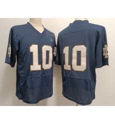 Men Notre Dame Fighting Irish Sam Hartman #10 Navy 2023 Stitched Jersey no name Men Notre Dame Fighting Irish Sam Hartman #10 Navy 2023 Stitched Jersey no name