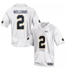 Men Under Armour 2 Limited White Dexter Williams Notre Dame Fighting Irish Alumni Football Jersey Men Under Armour 2 Limited White Dexter Williams Notre Dame Fighting Irish Alumni Football Jersey