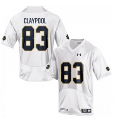 Men Under Armour 83 Limited White Chase Claypool Notre Dame Fighting Irish Alumni Football Jersey Men Under Armour 83 Limited White Chase Claypool Notre Dame Fighting Irish Alumni Football Jersey
