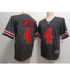 Men Ohio State Buckeyes Jeremiah Smith #4 Black Vapor Limited Stitched NCAA Football Jersey Men Ohio State Buckeyes Jeremiah Smith #4 Black Vapor Limited Stitched NCAA Football Jersey
