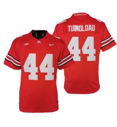 Men's #44 J.T. Tuimoloau Ohio State Buckeyes College Football Jerseys Red Men's #44 J.T. Tuimoloau Ohio State Buckeyes College Football Jerseys Red