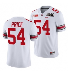 Ohio State Buckeyes Billy Price White 2021 Sugar Bowl Champions College Football Playoff College Football Playoff Jersey 0 Ohio State Buckeyes Billy Price White 2021 Sugar Bowl Champions College Football Playoff College Football Playoff Jersey 0