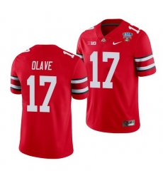 Ohio State Buckeyes Chris Olave Scarlet 2021 Sugar Bowl College Football Jersey Ohio State Buckeyes Chris Olave Scarlet 2021 Sugar Bowl College Football Jersey