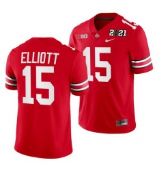 Ohio State Buckeyes Ezekiel Elliott Scarlet 2021 Sugar Bowl Champions College Football Playoff College Football Playoff Jersey Ohio State Buckeyes Ezekiel Elliott Scarlet 2021 Sugar Bowl Champions College Football Playoff College Football Playoff Jersey