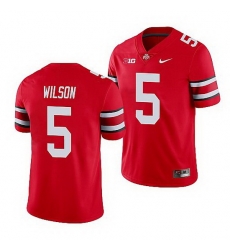 Ohio State Buckeyes Garrett Wilson Scarlet Game Men'S Jersey 0 Ohio State Buckeyes Garrett Wilson Scarlet Game Men'S Jersey 0