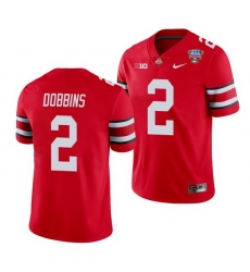 Ohio State Buckeyes J.K. Dobbins Scarlet 2021 Sugar Bowl College Football Jersey Ohio State Buckeyes J.K. Dobbins Scarlet 2021 Sugar Bowl College Football Jersey