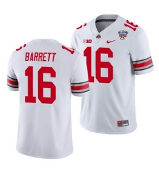 Ohio State Buckeyes J.T. Barrett White 2021 Sugar Bowl College Football Jersey Ohio State Buckeyes J.T. Barrett White 2021 Sugar Bowl College Football Jersey