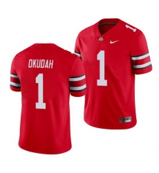 Ohio State Buckeyes Jeff Okudah Scarlet Game Men'S Jersey Ohio State Buckeyes Jeff Okudah Scarlet Game Men'S Jersey