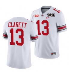 Ohio State Buckeyes Maurice Clarett White 2021 Sugar Bowl Champions College Football Playoff College Football Playoff Jersey 0 Ohio State Buckeyes Maurice Clarett White 2021 Sugar Bowl Champions College Football Playoff College Football Playoff Jersey 0