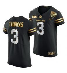 Ohio State Buckeyes Michael Thomas Black 2021 Sugar Bowl Golden Limited Authentic Football Jersey Ohio State Buckeyes Michael Thomas Black 2021 Sugar Bowl Golden Limited Authentic Football Jersey