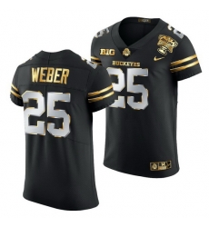 Ohio State Buckeyes Mike Weber Black 2021 Sugar Bowl Golden Limited Authentic Football Jersey Ohio State Buckeyes Mike Weber Black 2021 Sugar Bowl Golden Limited Authentic Football Jersey