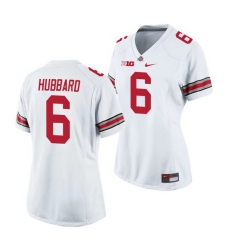 Ohio State Buckeyes Sam Hubbard White Game Women'S Jersey Ohio State Buckeyes Sam Hubbard White Game Women'S Jersey