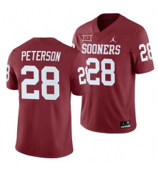 Oklahoma Sooners Adrian Peterson Crimson College Football Men'S Jersey Oklahoma Sooners Adrian Peterson Crimson College Football Men'S Jersey