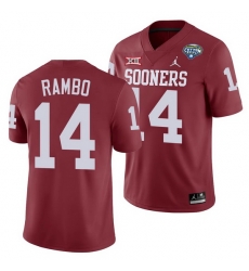 Oklahoma Sooners Charleston Rambo Crimson 2020 Cotton Bowl Classic College Football Jersey Oklahoma Sooners Charleston Rambo Crimson 2020 Cotton Bowl Classic College Football Jersey