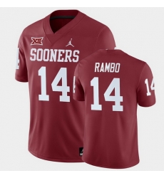 Oklahoma Sooners Charleston Rambo Crimson Home Men'S Jersey Oklahoma Sooners Charleston Rambo Crimson Home Men'S Jersey