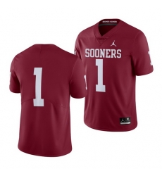 Oklahoma Sooners Crimson College Football Men'S Jersey Oklahoma Sooners Crimson College Football Men'S Jersey