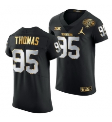 Oklahoma Sooners Isaiah Thomas Black 2020 Cotton Bowl Classic Golden Edition Jersey Oklahoma Sooners Isaiah Thomas Black 2020 Cotton Bowl Classic Golden Edition Jersey