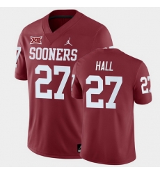 Oklahoma Sooners Jeremiah Hall Crimson Home Men'S Jersey Oklahoma Sooners Jeremiah Hall Crimson Home Men'S Jersey