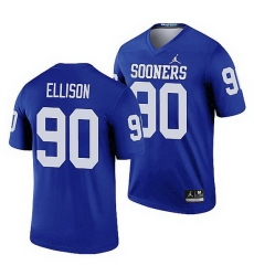 Oklahoma Sooners Josh Ellison Blue Legend Men'S Jersey Oklahoma Sooners Josh Ellison Blue Legend Men'S Jersey