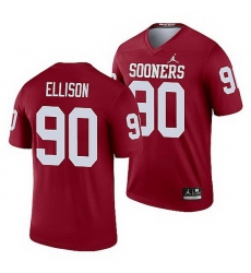 Oklahoma Sooners Josh Ellison Crimson Legend Men'S Jersey Oklahoma Sooners Josh Ellison Crimson Legend Men'S Jersey