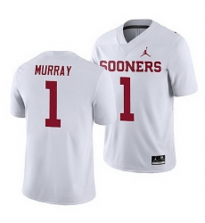 Oklahoma Sooners Kyler Murray White Game Men'S Jersey Oklahoma Sooners Kyler Murray White Game Men'S Jersey