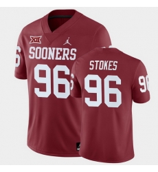 Oklahoma Sooners Laron Stokes Crimson Home Men'S Jersey Oklahoma Sooners Laron Stokes Crimson Home Men'S Jersey