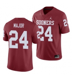 Oklahoma Sooners Marcus Major Crimson Game Men'S Jersey Oklahoma Sooners Marcus Major Crimson Game Men'S Jersey