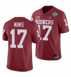 Oklahoma Sooners Marvin Mims Crimson 2020 Cotton Bowl Classic College Football Jersey Oklahoma Sooners Marvin Mims Crimson 2020 Cotton Bowl Classic College Football Jersey