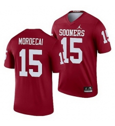 Oklahoma Sooners Tanner Mordecai Crimson Legend Men'S Jersey Oklahoma Sooners Tanner Mordecai Crimson Legend Men'S Jersey