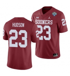 Oklahoma Sooners Todd Hudson Crimson 2020 Cotton Bowl Men'S Jersey Oklahoma Sooners Todd Hudson Crimson 2020 Cotton Bowl Men'S Jersey