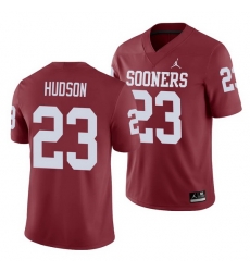 Oklahoma Sooners Todd Hudson Crimson Game Men'S Jersey Oklahoma Sooners Todd Hudson Crimson Game Men'S Jersey