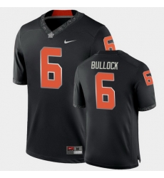 Men Oklahoma State Cowboys Ethan Bullock College Football Black Game Jersey Men Oklahoma State Cowboys Ethan Bullock College Football Black Game Jersey