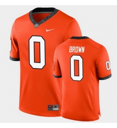 Men Oklahoma State Cowboys Ld Brown College Football Orange Game Jersey Men Oklahoma State Cowboys Ld Brown College Football Orange Game Jersey