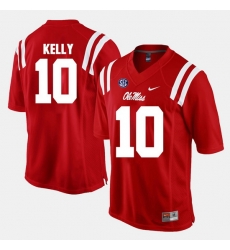 Chad Kelly Red Ole Miss Rebels Alumni Football Game Jersey Chad Kelly Red Ole Miss Rebels Alumni Football Game Jersey