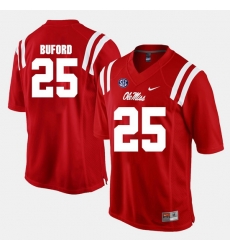 D.K. Buford Red Ole Miss Rebels Alumni Football Game Jersey D.K. Buford Red Ole Miss Rebels Alumni Football Game Jersey