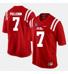 Jason Pellerin Red Ole Miss Rebels Alumni Football Game Jersey Jason Pellerin Red Ole Miss Rebels Alumni Football Game Jersey
