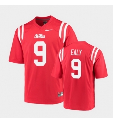 Men Ole Miss Rebels Jerrion Ealy College Football Red Game Jersey Men Ole Miss Rebels Jerrion Ealy College Football Red Game Jersey