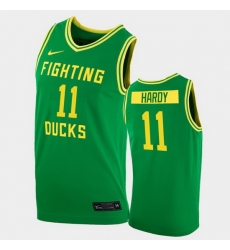 Men Oregon Ducks Amauri Hardy College Basketball Green Replica 2020 21 Jersey Men Oregon Ducks Amauri Hardy College Basketball Green Replica 2020 21 Jersey