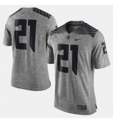 Men Oregon Ducks Gridiron Gray Limited Gray Jersey Men Oregon Ducks Gridiron Gray Limited Gray Jersey