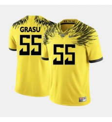 Men Oregon Ducks Hroniss Grasu College Football Yellow Jersey Men Oregon Ducks Hroniss Grasu College Football Yellow Jersey