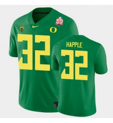 Men Oregon Ducks Jordan Happle 2021 Fiesta Bowl Green Game Jersey 0A Men Oregon Ducks Jordan Happle 2021 Fiesta Bowl Green Game Jersey 0A