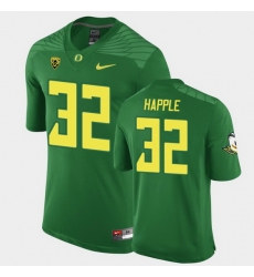 Men Oregon Ducks Jordan Happle Replica Green Game Football Jersey Men Oregon Ducks Jordan Happle Replica Green Game Football Jersey